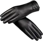 [HONMEET] Warm Winter Gloves Touchscreen Men's and Women's Windproof Bike Gloves Cold Protection for Outdoor