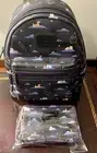 Loungefly AOP Clouds Mini Backpack & Wallet NWT