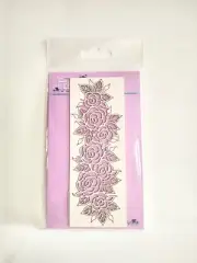Fantasy Flower Vine Chipboard Die Cut #15101