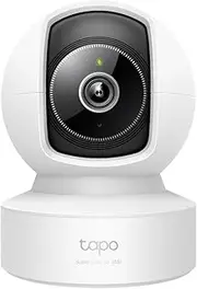 TP-Link Tapo Smart Pan/Tilt AI Home Security Camera, Wireless or Wired Connection, 3K 5MP, 360º Horizontal, Two-Way Audio, Night Vision, Baby Monitor, Smart AI Detection and Notifications(Tapo C232)
