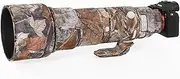 ZZQ&CCF Waterproof Camo Lens Coat for Sony FE 400-800mm f/6.3-8 G OSS Camouflage Lens Rain Protective Cover SEL400800-#DSMC Tree