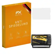 atFoliX 3x protective film compatible with Garmin Striker Plus 9sv armored film matt & shockproof 05 FX-ANTIREFLEX