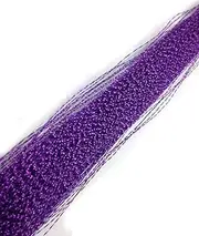 Tanya Hair Tinsel 300Strands - 28" Spiral Purple Color- Silk Fibre Bling Bling Salon Hair Extension Diy