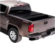 STIDPFZX Pickup Truck Accessories Hard Four-fold Bed Cover Tonneau Cover Compatible Compatible for F150
