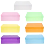 7 Pcs Storage Shoe Box Sneaker Boxes Stackable Rack For Closet Man