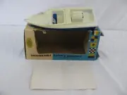 Fleet Line Craft Master Motorized Inboard Sportster Power Boat w/ Box Works Read
