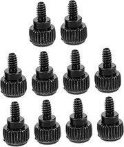 jojofuny Secure Laptop Case Side Panel 10pcs Thumb Screws Easy DIY Repair Screws Set for Pc No Tools Needed Universal Fit