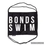 Bonds Swimbag - Black - Drawstring | Brand New with Tags | Swim Bag