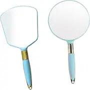 Beavorty Travel Essential Pcs Portable Cosmetic Mirror Handheld Makeup Mirror Chic Vintage Design Random