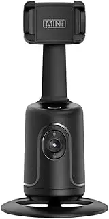 xuefu Phone Auto Face Tracking Gimbal Stabilizer 360° Rotation Desktop Handheld Gimbal Phone Tripod for Live Streaming-A