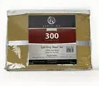 Superior Single Ply 300 Thread Count Split King Sheet Set Bamboo Solid Gold New