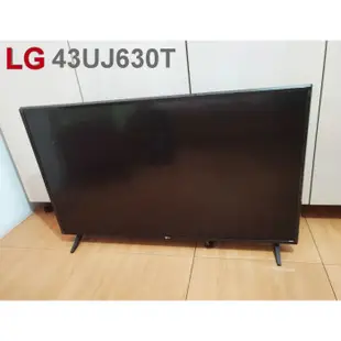 LG 樂金 43吋 4K 聯網 智慧電視 43UJ630T 零件 中古 二手 電視 殺肉機