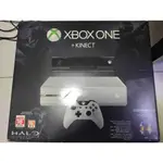 近全新 網拍唯一可用可收藏微軟MICROSOFT XBOX ONE 1540+KINET+無線搖桿+變壓器 HALO同捆