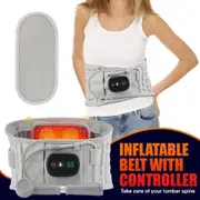 Back Belt Lumbar Decompression Traction Waist Air Spin Health Posture Physio Brace Support Heating Men Women