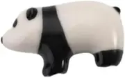 Cabinet Knob, Cupboard Handle Lovely Doorknob, Cartoon Ceramic Drawer Pull Door Knob for Cabinet, Living Room Kids Room, Panda 6.2x3.4x3.7cm