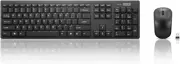 Lenovo 100 Wireless Keyboard and Mouse Combo – Cordless Set with Spill Black