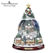 Thomas Kinkade Christmas Snowglobe Tree