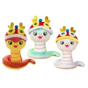 Chinese Zodiacal Lovely Snake Stuffed Toy Celebratory New Year Gift Plush