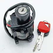 Ignition Key Switches for CBR900RR CBR929 2000-2001/CBR1100XX 1999-2006/ST1300 2003/2004-2011/CBR600F 1999/2000-2006 Ignition Switch Lock Key Ignition Barrel Key Switch