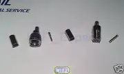 MINI UHF Male & Female Straight Crimp RG58 RG142 RG400 LMR195 Cable RF Connector