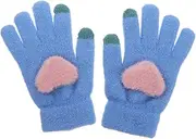 [Beavorty] 1 Pair Thermal Gloves Touch Screen Windproof Gloves for Men Women Boys and Girls Winter