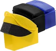 BELLIFFY 3pcs Sponge Car Wash Kit with Tire Dressing Applicator and Shine Brush for Automobile Cleaning Enhances Tire Brightness and Lifespan for Safe Driving