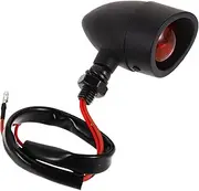 Luxshiny Retro Motorcycle Turn Signal Light High Intensity LED Replacement Lamp Fit for Modification Vintage Design with Cap Enhancing Riding Safety and Style
