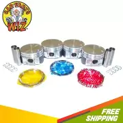 Pistons and Rings Fits 94-98 Saturn SC2 SL2 SW2 1.9L 16v DOHC