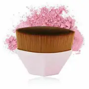 Pink Makeup Brushes Wand Foundation BB Cream High Density Flawless