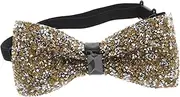 [BESTYASH] Full Tie Ties for Men Mens Sequin Bow Tie for Party Bow Tie Glitter Sequin Tie Glitter Bow Tie Sequins Bow Tie Rhinestone Bow Tie Sparkly Tie Bow Tie for Men Polyester