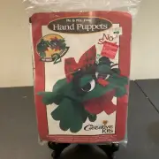 NOS Create Your Own Hand Puppet Show DIY Animal Frog Craft Kit Creative Art Kids