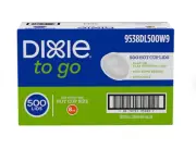 Dixie To Go Hot Cup Lids 8 oz., 500 ct. Fast Shipping!!!!!!