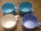 A Mixed Set Of Wheat Straw Coffee Cups and Set Of 4 Wheat Straw Coffee Cups...