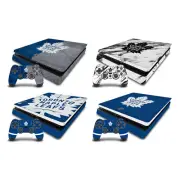 OFFICIAL NHL TORONTO MAPLE LEAFS VINYL SKIN FOR PS4 SLIM CONSOLE & CONTROLLER
