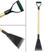 40" Wood handle 7" x 9" Tile Scraper Chopper D-Handle Sharp Edge Remove Ice Roof