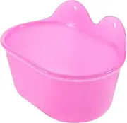 GANAZONO Bird Bathing Tub for Birds Durable Parrot Bath Tub for Cockatiel Canary Budgie Stylish Design Outdoor Pet Bathing