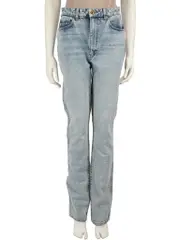 Blue Denim Light Washed Skinny Jeans