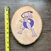 wood burning pyrography Pokemon wood gift Present Art