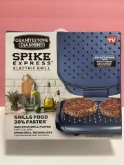 GRIL ELECTRIC SPIKE EXPRESS NEW IN BOX VALUE $ 65 FOR $ 35