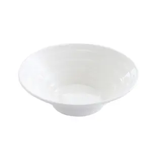純白陶瓷湯碗麻辣燙碗大號水煮魚碗拉面碗甜品沙拉碗斗笠碗喇叭碗