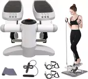Portable Stair Stepper for Exercise Mini Stepper Fitness Equipment with LCD