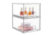 STORFEX Clear Stackable Storage Drawers