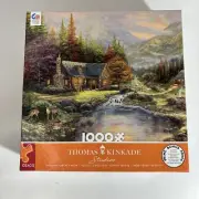 Sierra paradise Thomas Kinkade 1000 Piece Jigsaw Puzzle Ceaco #3310-97 NEW H1