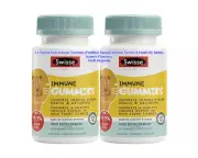 2 x Swisse Kids Immune Gummies (Pastilles) For Immune System & Health 60 Tablets