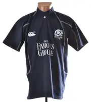 SCOTLAND 2000'S RUGBY UNION SHIRT CANTERBURY M FAMOUS GROUSE