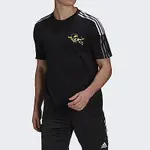 ADIDAS MUFC CNY TEE [GK9414] 男 T恤 短袖 足球 曼聯 上衣 亞洲尺寸 黑