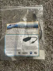 New Accell B086B-007B-2 UltraAV Mini Displayport 1.2 to HDMI Active Adapter