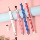Artificial Fiber Retractable lipstick Brush Smudge Make Up Brush
