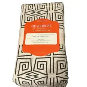 Opalhouse Jungalow Percale Fitted Sheet IKAT black Twin/XL Twin