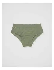[Aerie] Sunnie Blossom Lace Cheeky Underwear in Green